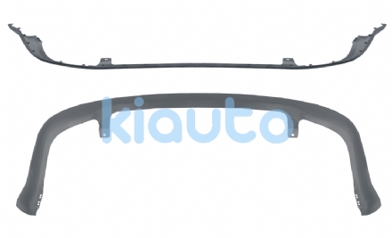 1364662 | SPOILER FORD FOCUS 2005-2008 PARACHOQUES TRASERO  4 PUERTAS  IMPRIMADO