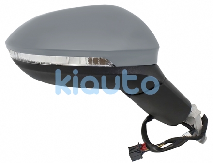 5H1857508  5H0857522  5H0857538GRU | ESPEJO RETROVISOR VOLKSWAGEN GOLF VIII 2020- ELECTRICO  TERMICO  PILOTO  IMPRIMADO  DERECHO