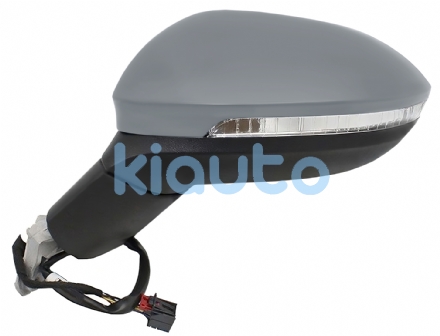 5H0857537GRU  5H1857507  5H0857521 | ESPEJO RETROVISOR VOLKSWAGEN GOLF VIII 2020- ELECTRICO  TERMICO  PILOTO  IMPRIMADO  IZQUIERDO