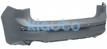 5H6807417PGRU | PARACHOQUES VOLKSWAGEN GOLF VIII 2020- TRASERO  CON 6 SENSOR  PARK ASSIST  IMPRIMADO