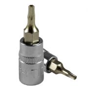 VASO DESTORNILLADOR TORX (TX) T8 INV CROMADO