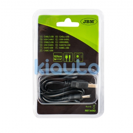  | CABLE USB TIPO A  CLAVIJA REDONDA 3.5MM PARA 54172