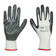 GUANTES CON PALMA REFORZADA DE NITRILO T.8