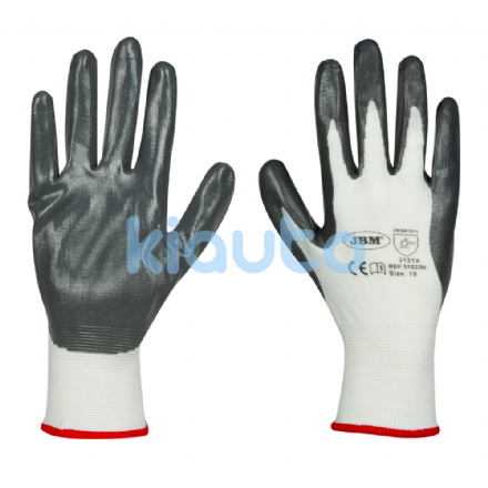  | GUANTES CON PALMA REFORZADA DE NITRILO T.8