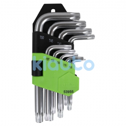  | SET DE 9 LLAVES TORX CORTAS